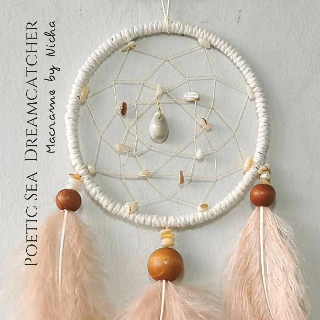 THE POETIC SEA DREAMCATCHER - ตาข่ายดักฝันขนาดเล็ก - Image 3
