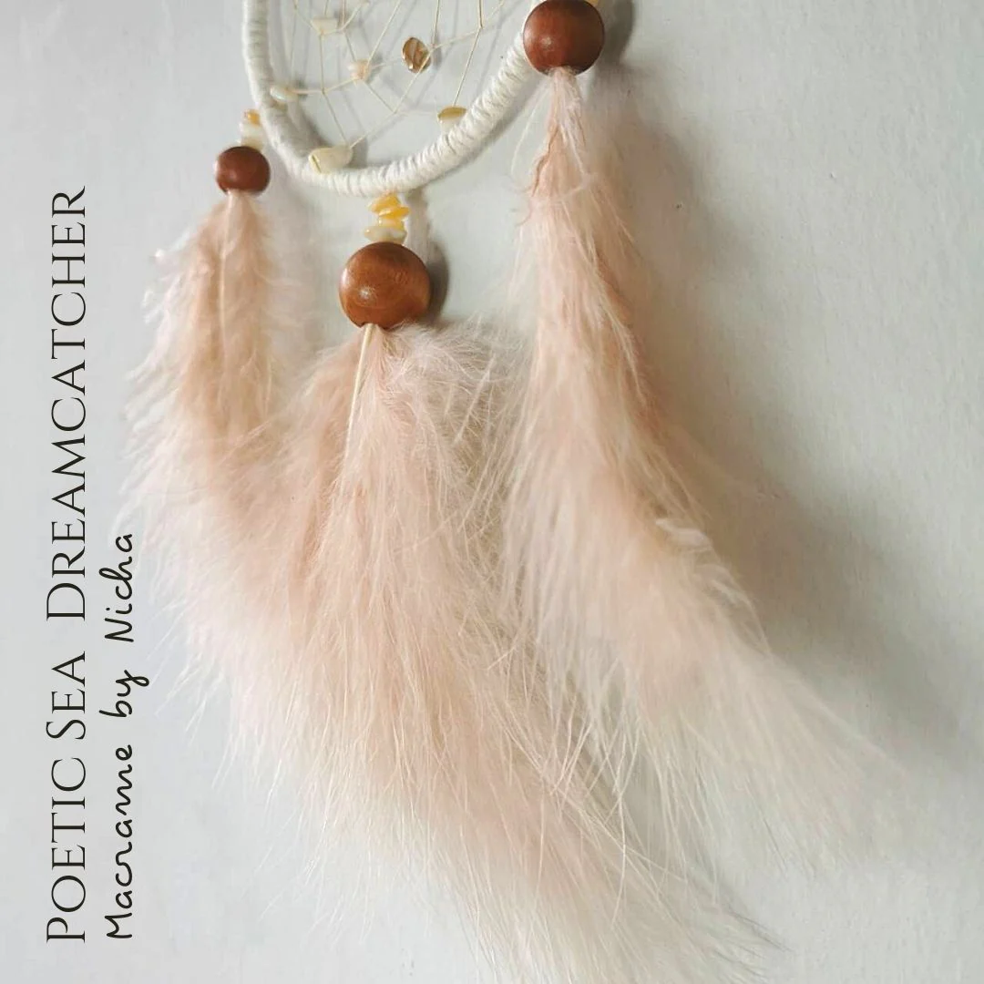 THE POETIC SEA DREAMCATCHER - ตาข่ายดักฝันขนาดเล็ก - Image 4